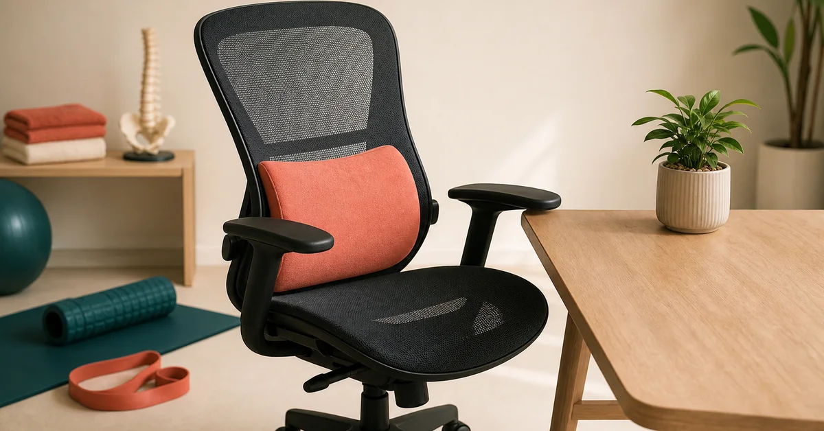 Ergonomisch richtig sitzen am Büroarbeitsplatz